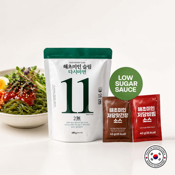 Haechomiin Kelp Noodles product and sauce options sold by JOY K