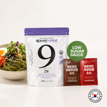 Haechomiin Seaweed Noodles product and sauce options sold by JOY K
